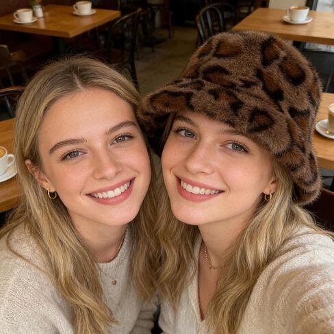 قبعات شتوية غزني من الفرو الصناعي للنساء، قبعات دلو دافئة من الفرو للرجال والنساء، قبعة شتوية ناعمة ومريحة in Kuwait