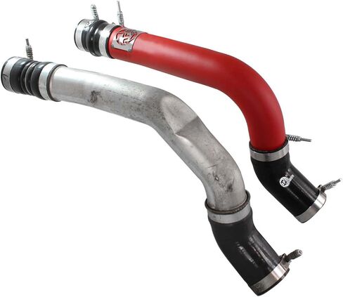 aFe POWER BladeRunner 3 IN Aluminum Hot and Cold Charge Pipe Kit Red - #46-20134-R in Saudi Arabia