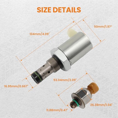 maXpeedingrods 6.0 IPR Valve & ICP Control Sensor with Pigtail, for Ford F250 F350 F450 F550 E450 Super Duty Excursion 2003-2010, 1845428C92 3C3Z9C968AA CM-5126 in Saudi Arabia