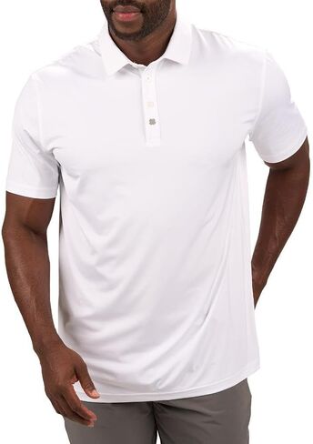 Black Clover Men's Short Sleeve Crockett Polo Shirt in Saudi Arabia