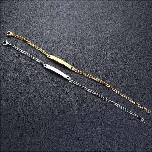 Adjustable Baby Name Bracelet, 925 Sterling Silver or Stainless Steel Personalized Bracelet, Customized Bracelet, Personalized Gift (Chain) in Saudi Arabia