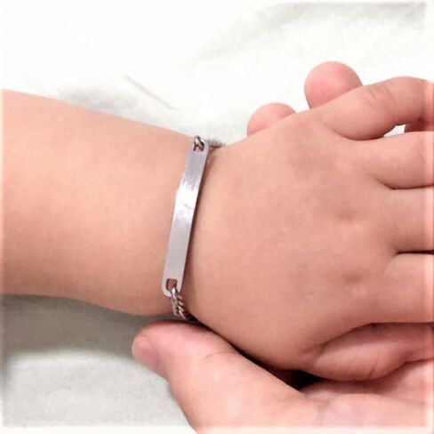 Adjustable Baby Name Bracelet, 925 Sterling Silver or Stainless Steel Personalized Bracelet, Customized Bracelet, Personalized Gift (Chain) in Saudi Arabia