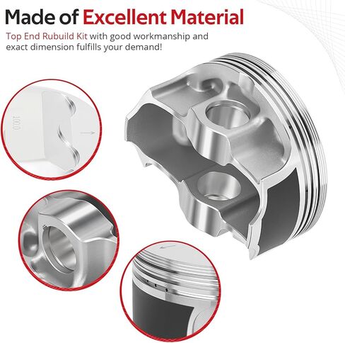 JAVIK Top End Rubuild Kit 100mm STD مكبس مزورة لياماها أشيب الكركدن رابتور 660 YFM660F/R YXR660 2001-2008 in Saudi Arabia