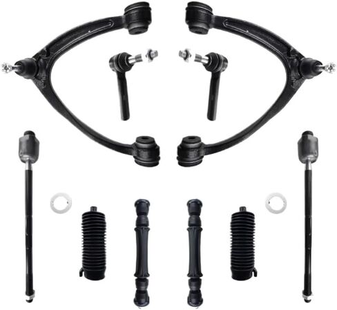 Front Upper Control Arm Tie Rod Stabilizer Link Kit 10 Pcs Compatible With ESCALADE VALANCHE YUKON 2007-2014 in Saudi Arabia