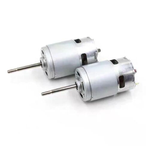 High-Performance 775 DC Motor, 36V CW Ball Bearing, 7-Pole Rotor Design with M5 Thread, Large Torque Low Noise Gear Motor for Industrial Applications in Saudi Arabia