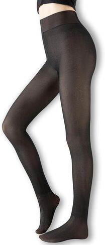 الصوف مبطن الجوارب النساء جوارب طويلة وهمية شفافة الدافئة طماق شير سميكة الجوارب لفصل الشتاء in Kuwait