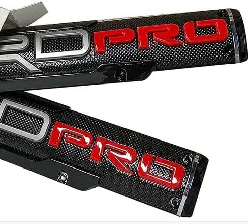 2PCS PRO Off Road Emblem Badge Side Tailgate Nameplate (T-R-D-PRO) in Saudi Arabia
