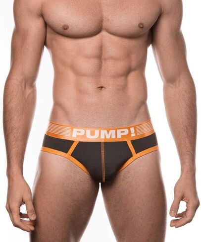 Pump! Squad Brief Men's Designer Briefs | Athletic Style Underwear with Supportive Fit in Kuwait