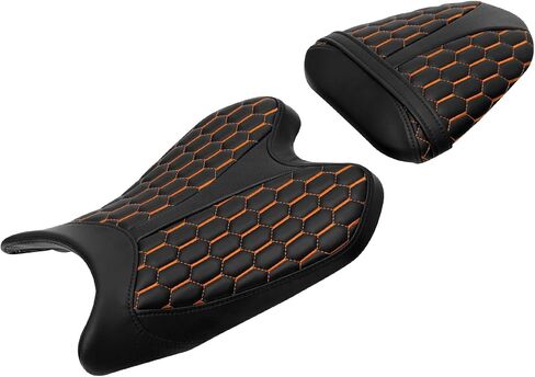 C.C. RIDER Front Driver & Rear Passenger Seat Fit For Yamaha YZF R6 2008-2016 in Saudi Arabia