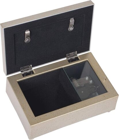 Cottage Garden Confirmation in Christ Petite Rose Champagne Silverstone Music Box Plays Amazing Grace in Saudi Arabia