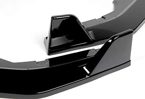EPARTS Painted Black Front Bumper Body Kit Spoiler Lip 3PCS Fit for 2020-2023 Nissan Sentra Sedan in Saudi Arabia