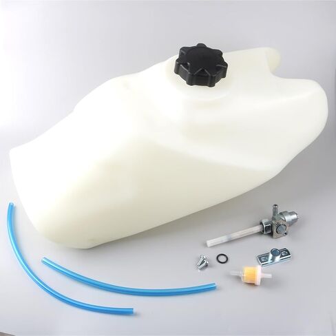 Plastic Gas Fuel Tank & Cap & Petcock For Honda TRX250X 1987 1988 1991 1992, For TRX 300EX 1993-2006 17520-HC0-671ZA Natural in Saudi Arabia