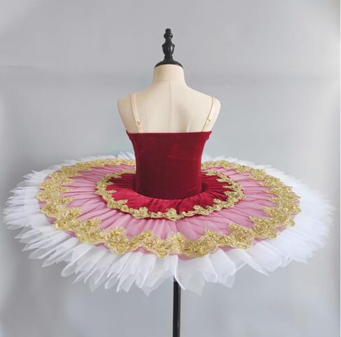 Girls Ballet Tutu Swan Lake Camisole Gymnastic Leotard Dress Figure Skating Dancewear Ballerina Outfit in Saudi Arabia