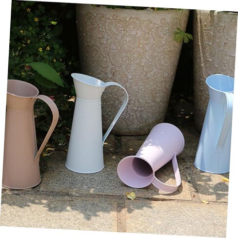 Garneck Small Vases for Flowers Iron Craft Vase Multifunctional Desktop Flower Arrangement Pot Random Color in Saudi Arabia