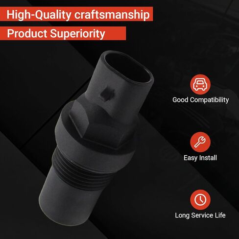 Vehicle Speed Sensor 12376520 Compatible with Chevy Silverado Suburban Tahoe Avalanche GMC Sierra Yukon Envoy Cadillac Escalade Replaces 88984527 19302667 89048516 917618 in Saudi Arabia