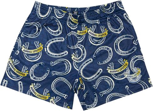 Baseball Lifestyle 101 Boy's Wild West Windup Mesh Shorts with Side Pockets and Elastic Waist, 5 in Inseam S-XL Sizes in Kuwait