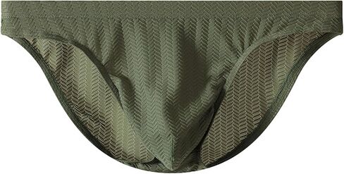 WINDAY Men's Lace Silk Low Rise Bikini Briefs Soft Moisture Wicking Underwear in Saudi Arabia