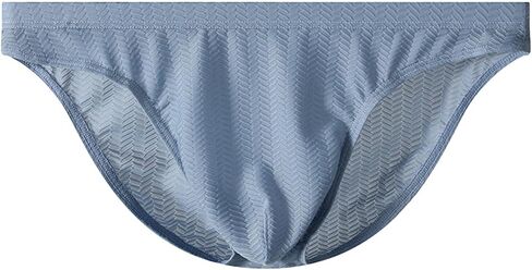 WINDAY Men's Lace Silk Low Rise Bikini Briefs Soft Moisture Wicking Underwear in Saudi Arabia