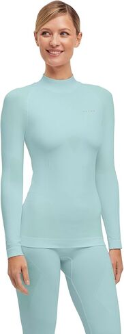 FALKE Women's Maximum Warm Turtleneck Base Layer Top, Thermal Underwear, Cold Temps, Breathable Quick Dry, Nylon, 1 Piece in Saudi Arabia