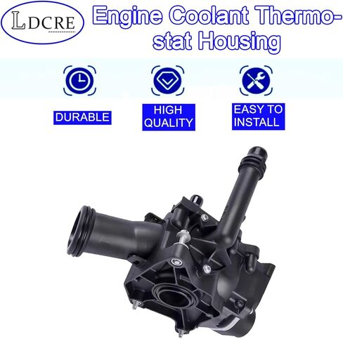 Engine Coolant Thermostat Housing – Replaces 11537642854, 11-53-7-642-854 – Compatible with BMW 340i, 440i, 540i, 740i, M240i, X3, X4 (B58 3.0L, 2016-2021) – Heat Management Module in Saudi Arabia