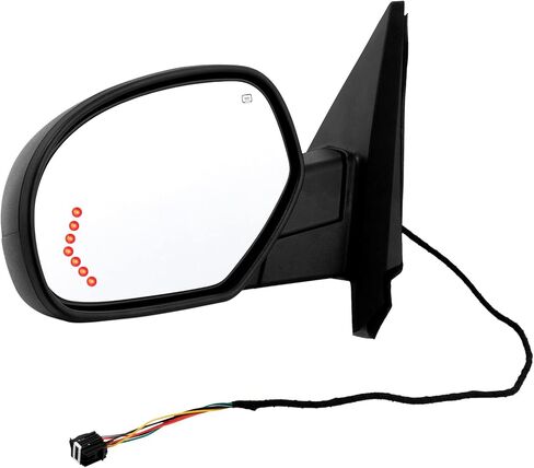 استبدال مرايا السحب لـ 2007-2014 شيفروليه سيلفرادو جي إم سي سييرا 1500 2007-2012 كاديلاك إسكاليد شيفروليه تاهو مع زوج مرايا ساخنة بإشارة الانعطاف in Kuwait