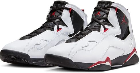 Jordan Men's True Flight White/University Red-Black (342964 160) - 8.5 in Saudi Arabia