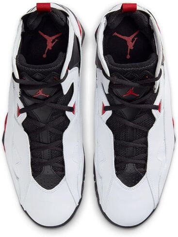 Jordan Men's True Flight White/University Red-Black (342964 160) - 8.5 in Saudi Arabia