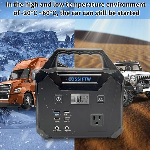 10000A Heavy Duty Jump Starter AC 200W Generator 130wh Jump Booster PD 60W Two-Way Fast-Charging The Most Multi Functions & Heavy Duty Jump Starter (Apply for All Cars & Trucks) in Saudi Arabia