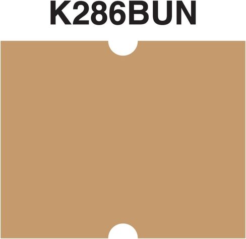 Buff Brown with No Tamper Proof Slits Labels to fit XL Pro® 2 Price Guns 16 Pack (Free Ink Roll Included) in Saudi Arabia