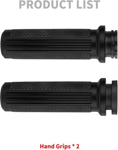 HDBUBALUS Motorcycle Hand Grips Cable Throttle Handlebar Grips Fit for Harley Dyna Softail Touring Road King Road Glide Sportster 48 72 883 1200 in Saudi Arabia