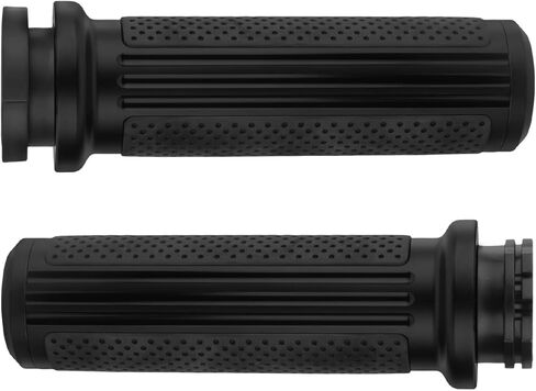 HDBUBALUS Motorcycle Hand Grips Cable Throttle Handlebar Grips Fit for Harley Dyna Softail Touring Road King Road Glide Sportster 48 72 883 1200 in Saudi Arabia
