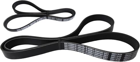 AUCERAMIC Engine Serpentine Belt Kit Fit for Ford F-150 F150 2011-2017, Mustang 2015-2017, Lincoln Navigator 2015-2017 3.5L 3.7L in Saudi Arabia