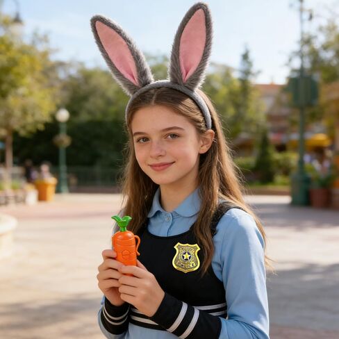 آذان الأرنب، زي أرنب عيد الفصح للبالغين، مجموعة أزياء الهالوين مكونة من 3 قطع مع عصابة رأس آذان أرنب، وشارة، وقلم جزر، زي أرنب لفستان الهالوين، ومستلزمات الحفلات التنكرية، واحتفالات العطلات in Kuwait