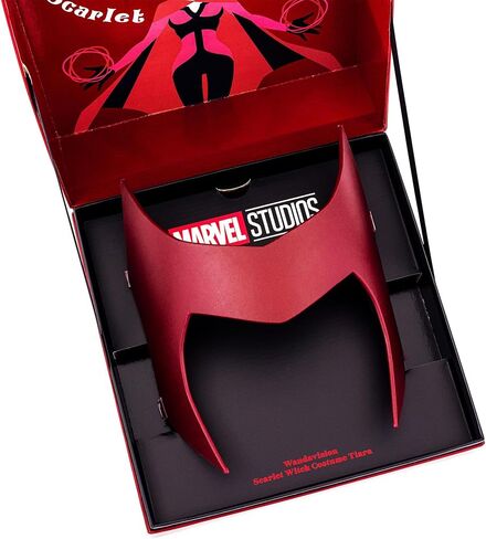 Marvel Studios Scarlet Witch Classic Tiara Replica | مجوهرات للحفلات التنكرية والعرض والملابس اليومية | مقاس واحد يناسب معظم البالغين in Saudi Arabia