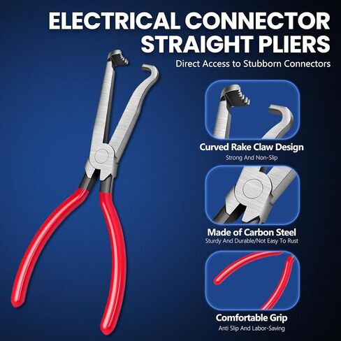 3 قطع من كماشة قطع الكهرباء، فاصل موصل كهربائي للسيارات، علامة تبويب الدفع وإصلاح الموصل، أدوات إزالة السيارات in Kuwait