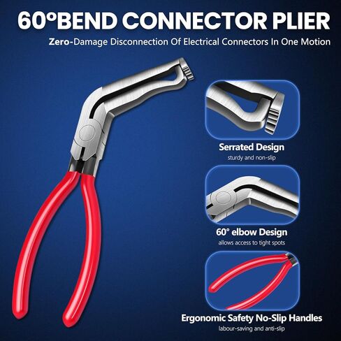 3 قطع من كماشة قطع الكهرباء، فاصل موصل كهربائي للسيارات، علامة تبويب الدفع وإصلاح الموصل، أدوات إزالة السيارات in Kuwait