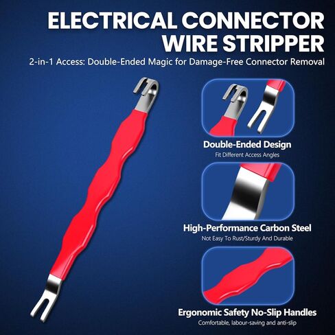3 قطع من كماشة قطع الكهرباء، فاصل موصل كهربائي للسيارات، علامة تبويب الدفع وإصلاح الموصل، أدوات إزالة السيارات in Kuwait