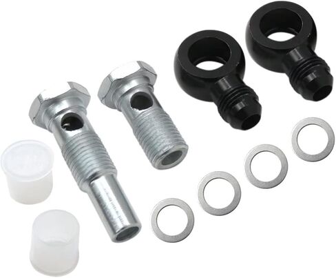 Transmission Oil 6AN x 1/4NPSM 4L80E 90 Degree Banjo Fittings for G M 4L80E in Saudi Arabia