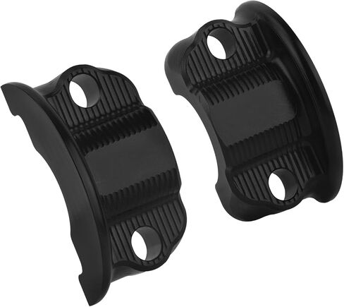 HDBUBALUS Motorcycle Handlebar Brake Clutch Perch Clamp Compatible with Harley Sportster 2004-2022 Dyna 2002-2017 Softail Touring 2008-2025 (Black) in Saudi Arabia