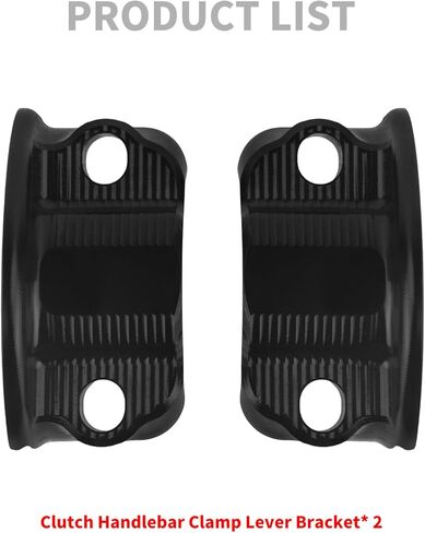 HDBUBALUS Motorcycle Handlebar Brake Clutch Perch Clamp Compatible with Harley Sportster 2004-2022 Dyna 2002-2017 Softail Touring 2008-2025 (Black) in Saudi Arabia