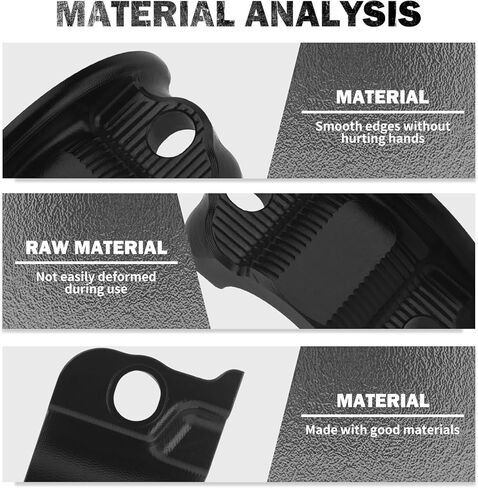 HDBUBALUS Motorcycle Handlebar Brake Clutch Perch Clamp Compatible with Harley Sportster 2004-2022 Dyna 2002-2017 Softail Touring 2008-2025 (Black) in Saudi Arabia