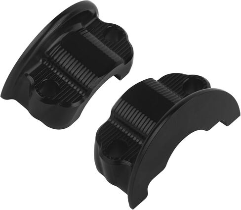 HDBUBALUS Motorcycle Handlebar Brake Clutch Perch Clamp Compatible with Harley Sportster 2004-2022 Dyna 2002-2017 Softail Touring 2008-2025 (Black) in Saudi Arabia