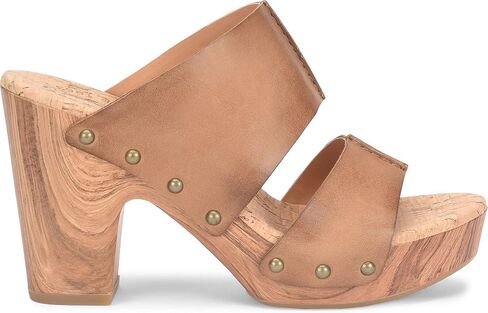 KORK-EASE Women's Darra Leather Heeled Sandal in Kuwait