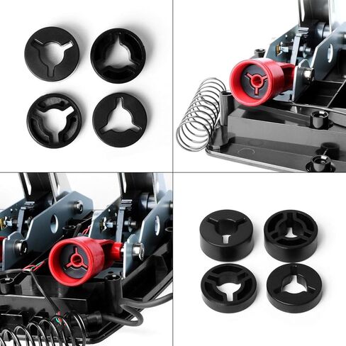 Pedal Modification Kit for Logitech G25 G27 G29 Steering Wheel, Throttle Brake Clutch Enhancer, Soft Damping Upgrade in Saudi Arabia