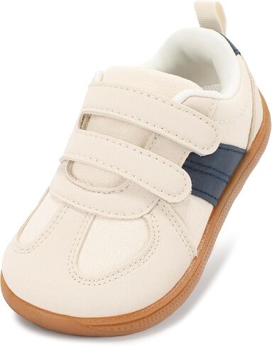Toddler Barefoot Shoes Boys Girls: Zero Drop Kids Sneakers Non-Slip First Walking Shoes Lightweight Preschool Tennis Shoe for Outdoor Activities in Saudi Arabia