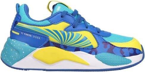PUMA Kids Boys Rs-X Brain Freeze Lace Up Sneakers Shoes Casual - Blue in Saudi Arabia