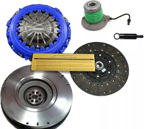 EFT Stage 2 Clutch Kit with Slave Cylinder and Cast Flywheel for 2005–2010 Ford Mustang 4.0L V6 Manual Transmission in Saudi Arabia