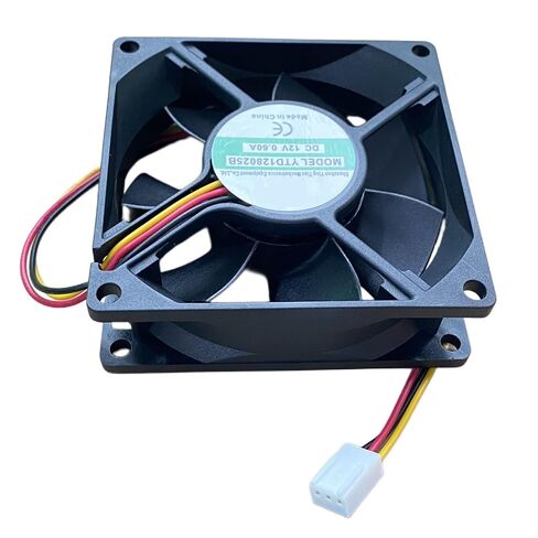 YTD128025B 8 سنتيمتر مربع مروحة التبريد DC12V 0.60A 3-خطوط برودة 8 سنتيمتر مربع مروحة YTD128025B DC12V 0.60A 3 دبابيس مروحة التبريد in Saudi Arabia