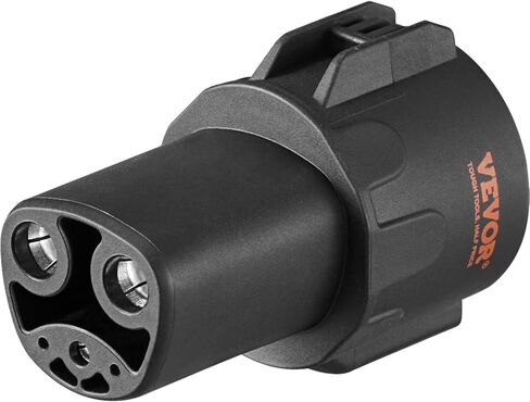VEVOR Designed for Tesla to J1772 Adapter, 48A 240V Fit for All J1772 EVs, IP56 EV Charger Adapter with Anti-Drop Lock & Storage Bag, for Tesla Wall Connector, Destination Charger and Mobile Connector in Saudi Arabia