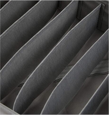 Amazon Basics Dresser Drawer Storage Organizer for Undergarments, Set of 4, Gray | Set of 4 in Kuwait